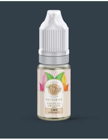 Nectarine - Fruit du dragon Le petit verger est un e-liquide fruité