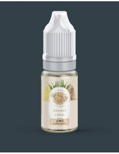 E-liquide 10mL Ananas - Coco Le petit verger