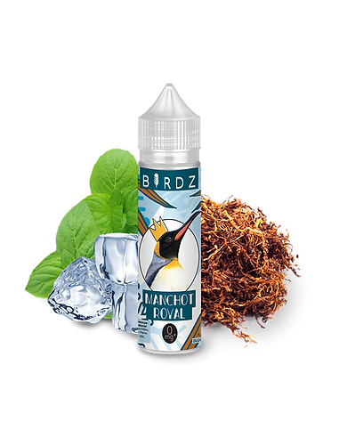 E-liquide 50mL, Manchot Royal 50mL- Birdz